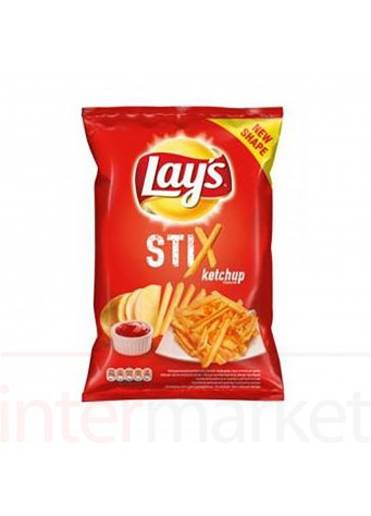Bulvių traškučiai  LAY'S STIX kečiupo skonio 140g